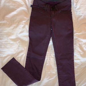 Rock and Republic Dark Purple Jeans